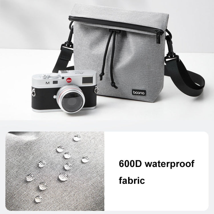 Baona BN-H022 SLR / Micro-Single Camera Bag Lightweight Single-Shoulder Camera Bag(Black) - Strap Satchel by Baona | Online Shopping South Africa | PMC TechLife | Buy Now Pay Later Mobicred