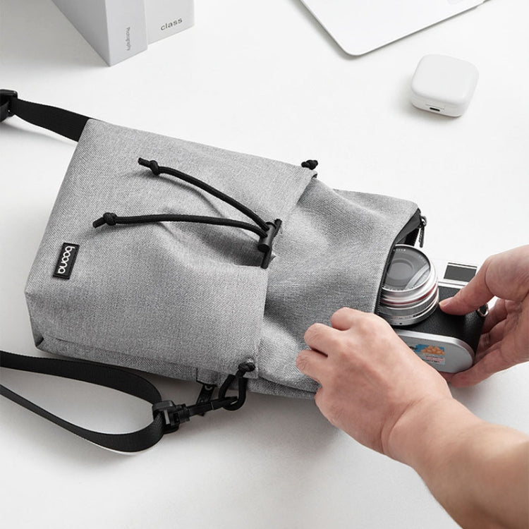 Baona BN-H022 SLR / Micro-Single Camera Bag Lightweight Single-Shoulder Camera Bag(Black) - Strap Satchel by Baona | Online Shopping South Africa | PMC TechLife | Buy Now Pay Later Mobicred