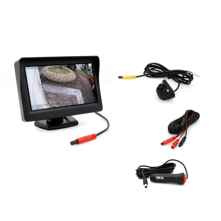 5 Inch Carplay Portable Surveillance Video Car Display, Specification: With CCD Blind Spot Camera - Rearview Monitors by PMC Jewellery | Online Shopping South Africa | PMC Jewellery | Buy Now Pay Later Mobicred