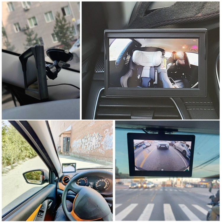 5 Inch Carplay Portable Surveillance Video Car Display, Specification: With CCD Blind Spot Camera - Rearview Monitors by PMC Jewellery | Online Shopping South Africa | PMC Jewellery | Buy Now Pay Later Mobicred