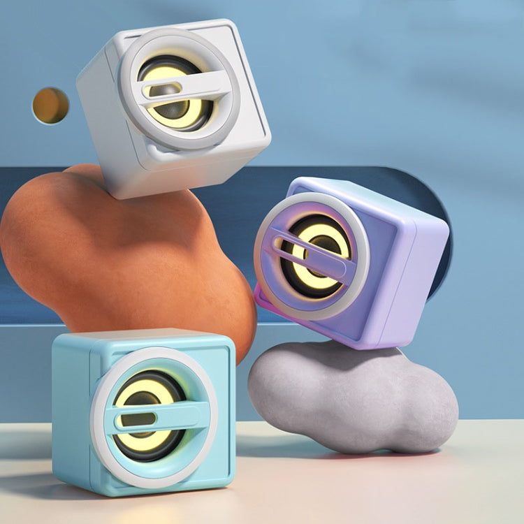 K1 Mini Desktop Computer Wired Speakers USB Subwoofer Speaker, Color: Light Edition Black -  by PMC TechLife | Online Shopping South Africa | PMC TechLife | Buy Now Pay Later Mobicred