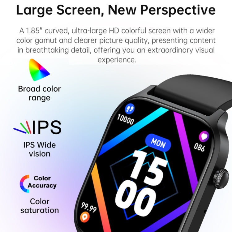 Bluetooth Talk HD Large Screen Heart Rate Oxygen Monitoring Multi-Sport Mode Smart Watch(Pink) - free shipping - PMC TechLife - Order now!