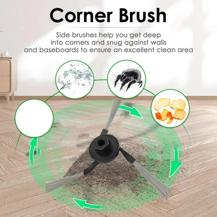 For Dreame X40 Pro / X40 Ultra Robot Vacuum Replacement, Spec: Rubber Brush - free shipping - PMc TechLife - Order now!