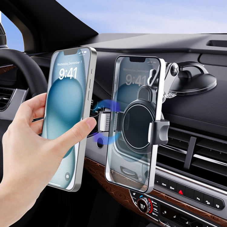 Central Control Instrument Panel Car Navigation Universal Phone Holder, Model: X24-6A Magnet Suction Cup - Universal Car Holders by PMC TechLife | Online Shopping South Africa | PMC TechLife | Buy Now Pay Later Mobicred