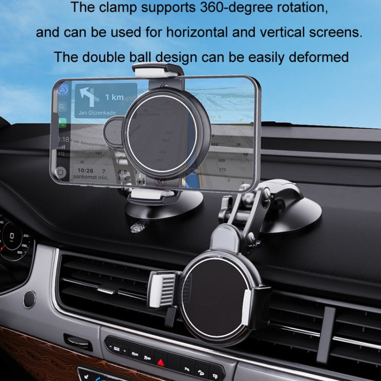 Central Control Instrument Panel Car Navigation Universal Phone Holder, Model: X24-6A Magnet Suction Cup - Universal Car Holders by PMC TechLife | Online Shopping South Africa | PMC TechLife | Buy Now Pay Later Mobicred