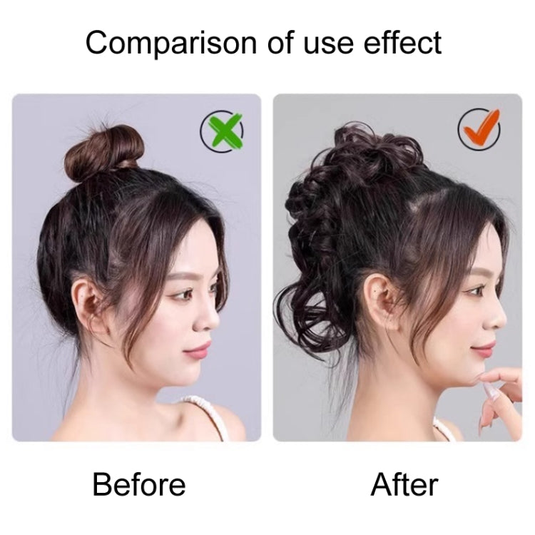 Lazy Long Beard Ball-Head Chicken Nest Wig Photography Coiffure Ribbed Hair bundle(Light Brown) - free shipping - PMC TechLife - Order now!