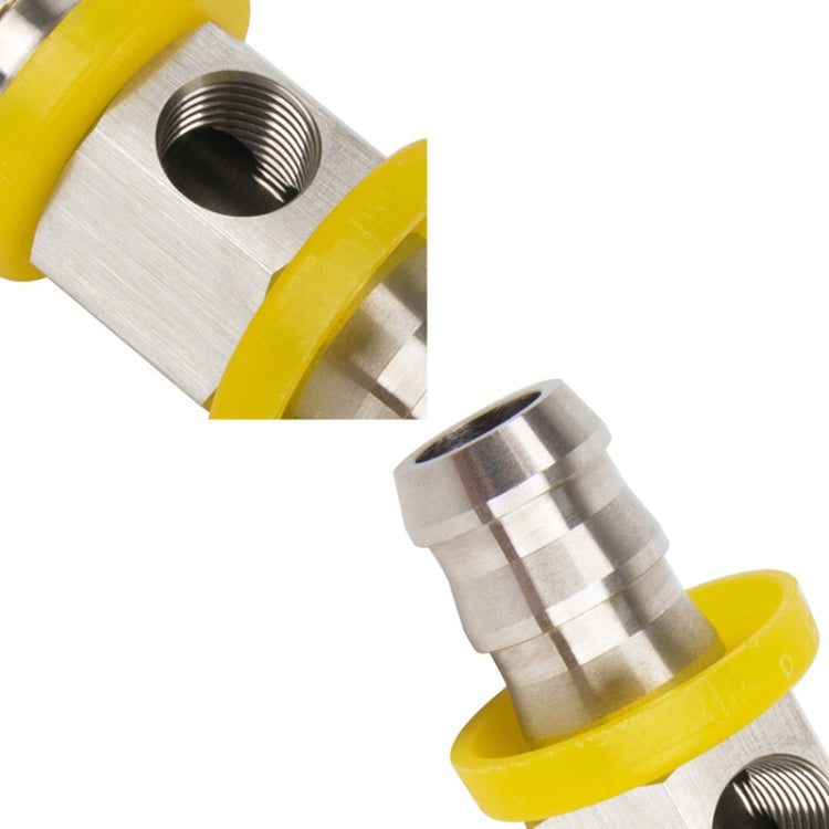 1/2 inch Fuel Pipe Fuel Pressure NPT Sensor T-type Barbed Connector - free shipping - PMC TechLife - Order now!