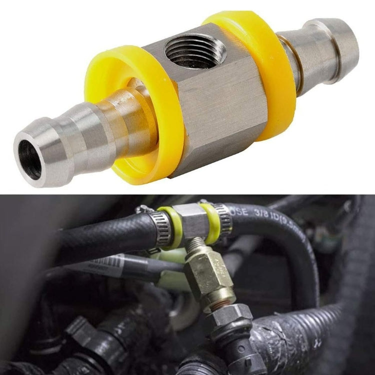 1/2 inch Fuel Pipe Fuel Pressure NPT Sensor T-type Barbed Connector - free shipping - PMC TechLife - Order now!