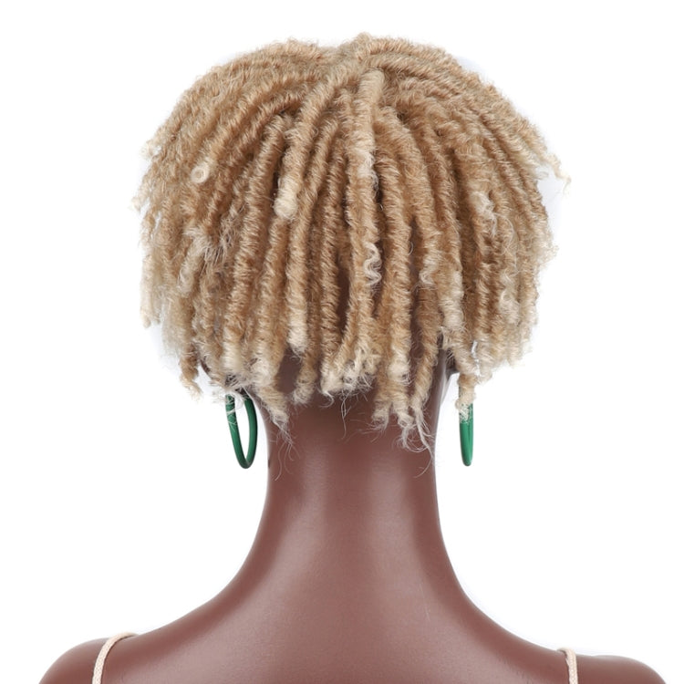 Personalized Hollow Curl Hip Hop Short Hair Dirty Braid Wig Blocks, Model: PURPLET60 - free shipping - PMC TechLife - Order now!