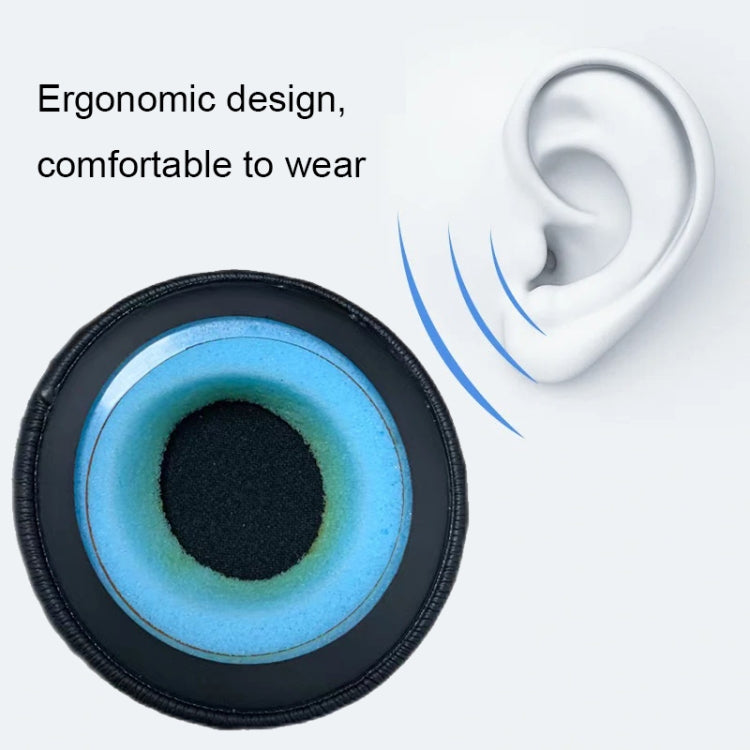 1pair For Plantronics UC B825 Headphone Leather Sponge Cover Earmuffs, Color: Black Mesh Sponge - free shipping - PMC Jewellery - Order now!