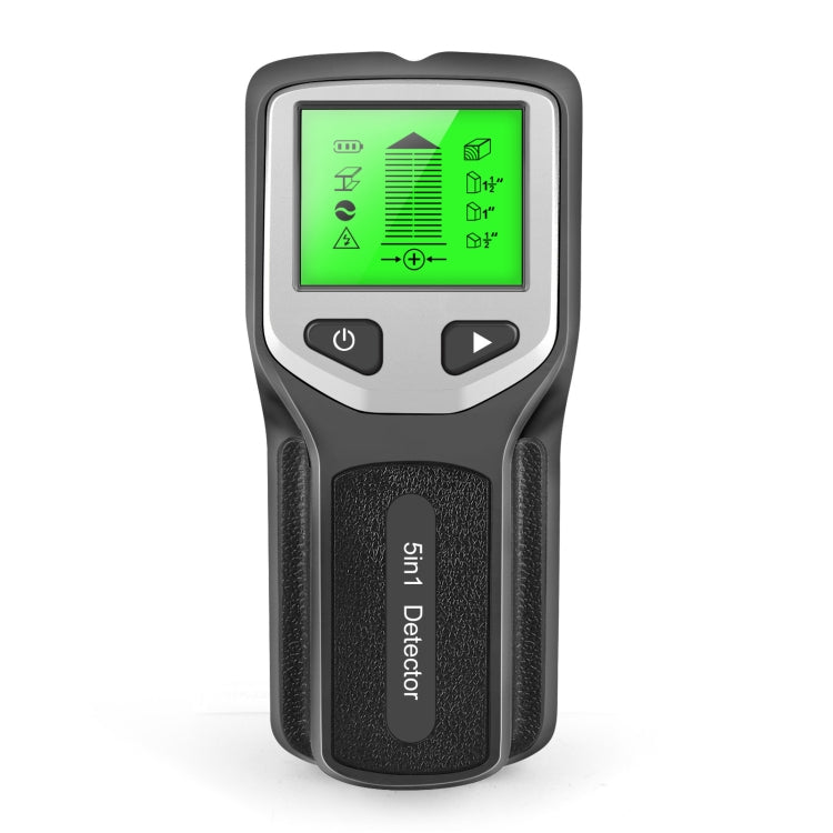 HLW330 5-in-1 Wall Stud Detector Edge Center Wood Current Metal AC Wires Detection(Silver) - Metal Detector by PMC TechLife | Online Shopping South Africa | PMC TechLife | Buy Now Pay Later Mobicred