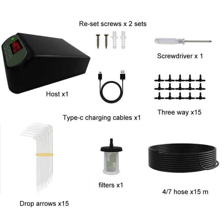Smart Automatic Solar Timed Wireless Controlled Watering Device(SW15 Set) - free shipping - PMc TechLife - Order now!
