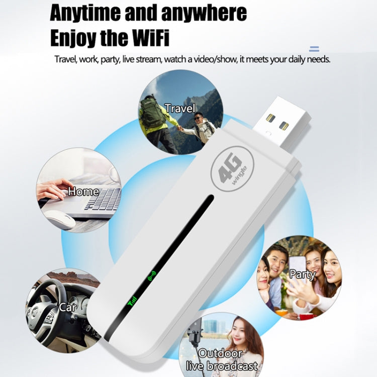 Eurasian Version U8-EU 4G WiFi Dongle USB Plug-In Router Mobile Hotspot - free shipping - PMC TechLife - Order now!