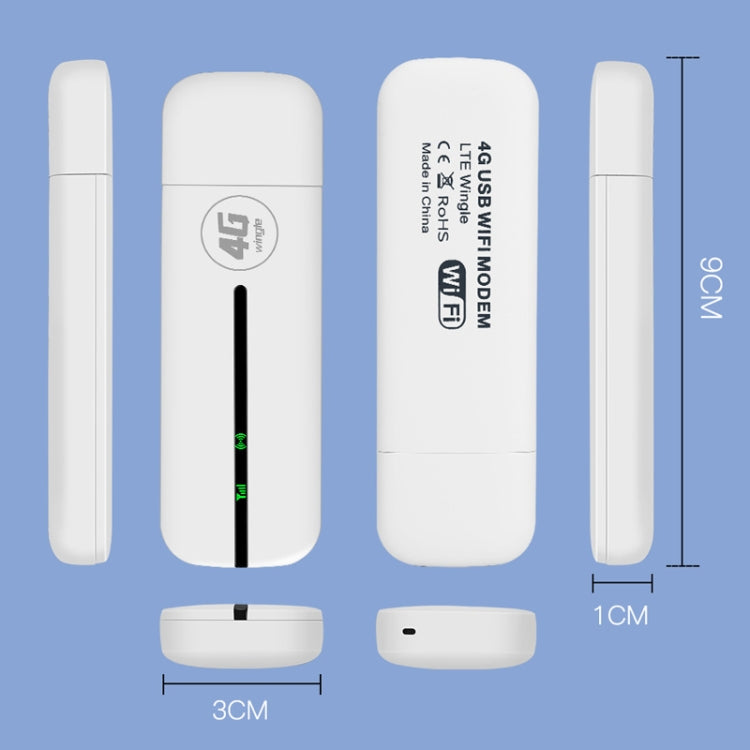 Eurasian Version U8-EU 4G WiFi Dongle USB Plug-In Router Mobile Hotspot - free shipping - PMC TechLife - Order now!