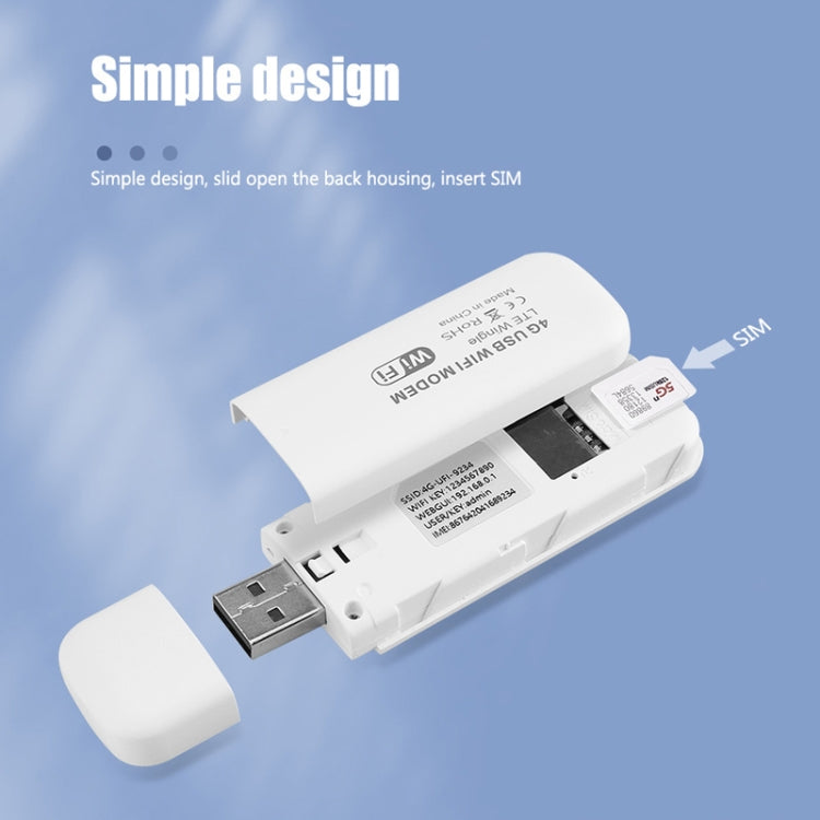Asian Version U5-5M 4G WiFi Dongle USB Plug-In Router Mobile Hotspot - 4G Mobile Wifi by PMC TechLife | Online Shopping South Africa | PMC TechLife | Buy Now Pay Later Mobicred