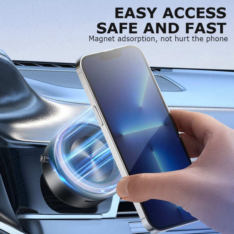 AIMITE M8 Car Phone Holder Vacuum Suction Cup Strong Magnetic Support Bracket(Black) - free shipping - PMC Jewellery - Order now!