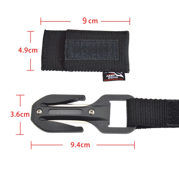 Underwater Portable Diving Rescue Rope Cutter(Blue) - Emergency Tools by PMC TechLife | Online Shopping South Africa | PMC TechLife | Buy Now Pay Later Mobicred