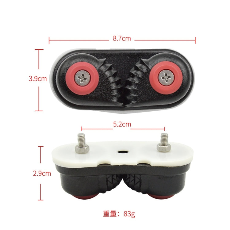 Sailing Kayaking Aluminum Alloy Rope Holder - Marine Accessories & Parts by PMC TechLife | Online Shopping South Africa | PMC TechLife | Buy Now Pay Later Mobicred