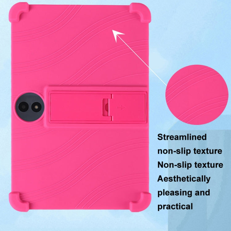 For TCL TAB 11 Gen 2 Shockproof Silicone Tablet Protective Case With Holder(Red) - Others by PMC TechLife | Online Shopping South Africa | PMC TechLife | Buy Now Pay Later Mobicred