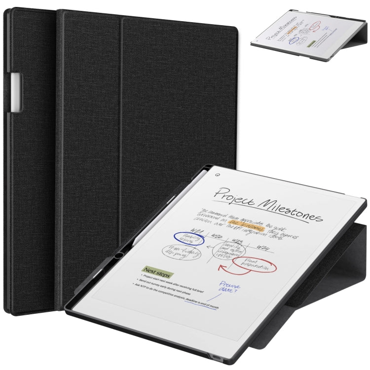 For reMarkable Paper Pro 2024 11.8 inch Rotating Dormant Case(Black) - Others by PMC TechLife | Online Shopping South Africa | PMC TechLife | Buy Now Pay Later Mobicred