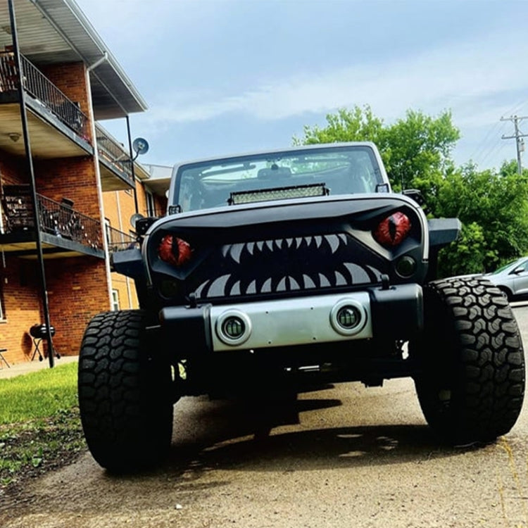 1pair Beast Eyes Headlight Decorative Stickers Off-Road Vehicle Front Lights Stereo Decals, Style: 31 - Lamp Decoration by PMC TechLife | Online Shopping South Africa | PMC TechLife | Buy Now Pay Later Mobicred
