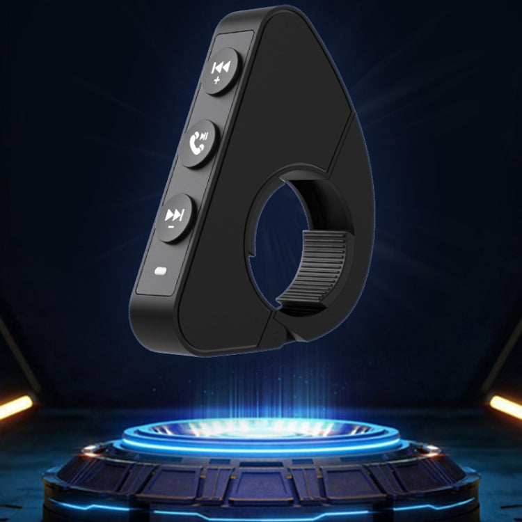 Q15 Motorcycle Riding Wireless Bluetooth Handlebar Control Phone Button Remote Controller(Black) - free shipping - PMC Jewellery - Order now!