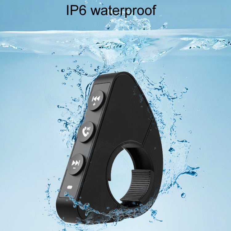 Q15 Motorcycle Riding Wireless Bluetooth Handlebar Control Phone Button Remote Controller(Black) - free shipping - PMC Jewellery - Order now!