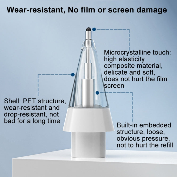 For Huawei M-Pencil 2 / 3 Mute Damping Anti-slip Replacement Nibs, Style: 2H Gray - Pencil Accessories by PMc TechLife | Online Shopping South Africa | PMc TechLife | Buy Now Pay Later Mobicred