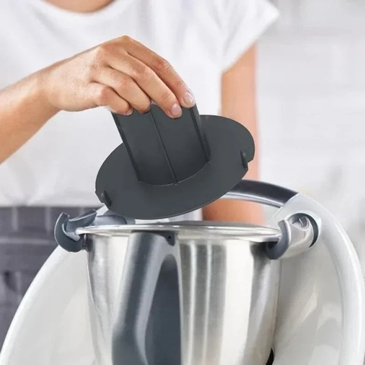 For Thermomix TM31 Blender Splash Guard Lid Anti-Splash Cover(Black) - Kitchen Machine Accessories & Parts by PMC TechLife | Online Shopping South Africa | PMC TechLife | Buy Now Pay Later Mobicred