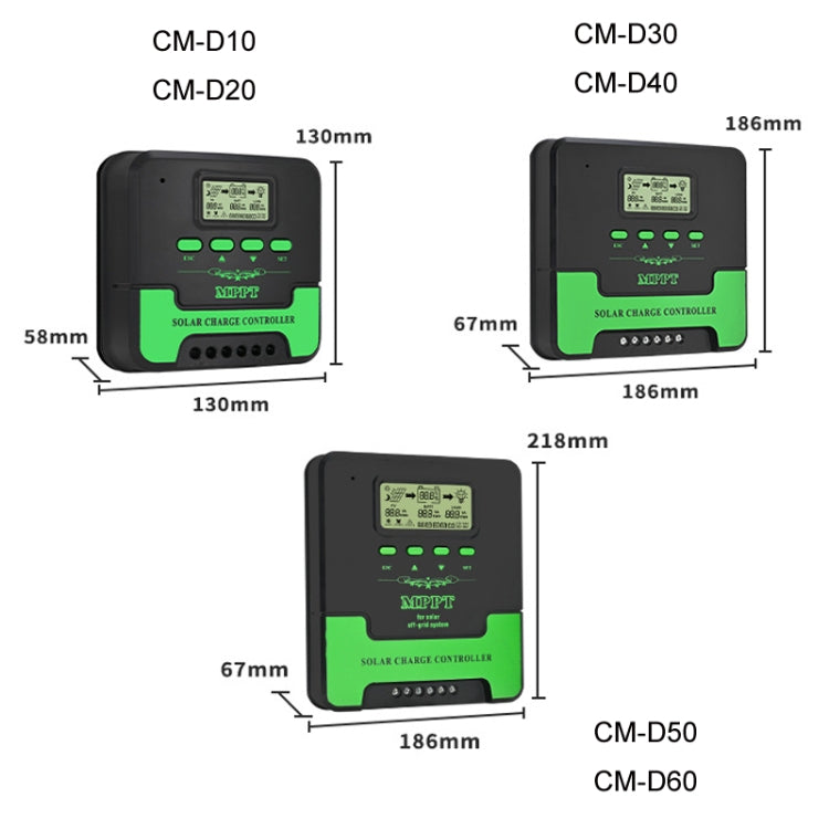 12V-24V 20A WIFI Remote MPPT Home Energy Storage Control System Solar Controller, Model: CM-D20 - Others by PMC TechLife | Online Shopping South Africa | PMC TechLife | Buy Now Pay Later Mobicred