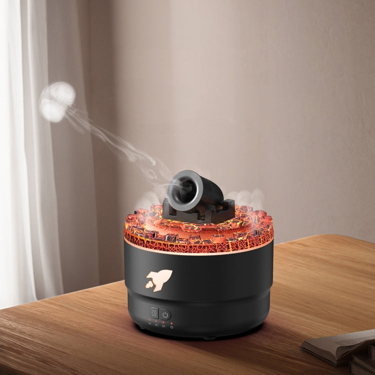 Turret Shape Aromatherapy Humidifier With 3-speed Timer 7-color Atmosphere Light EU Plug White - free shipping - PMC TechLife - Order now!