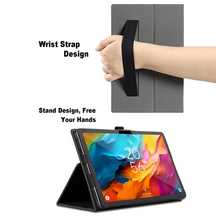 For TCL Nxtpaper 14 14.3-Inch Skin Texture All Inclusive Leather Tablet Case(Black) - Others by PMC TechLife | Online Shopping South Africa | PMC TechLife | Buy Now Pay Later Mobicred