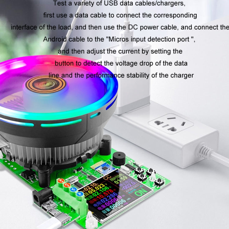 ATORCH Voltage Digitally Controlled Adjustable Constant Current Discharge Load Aging Tester, US Plug(180W DL24P) - Battery & Resistance Tester by PMC TechLife | Online Shopping South Africa | PMC TechLife | Buy Now Pay Later Mobicred