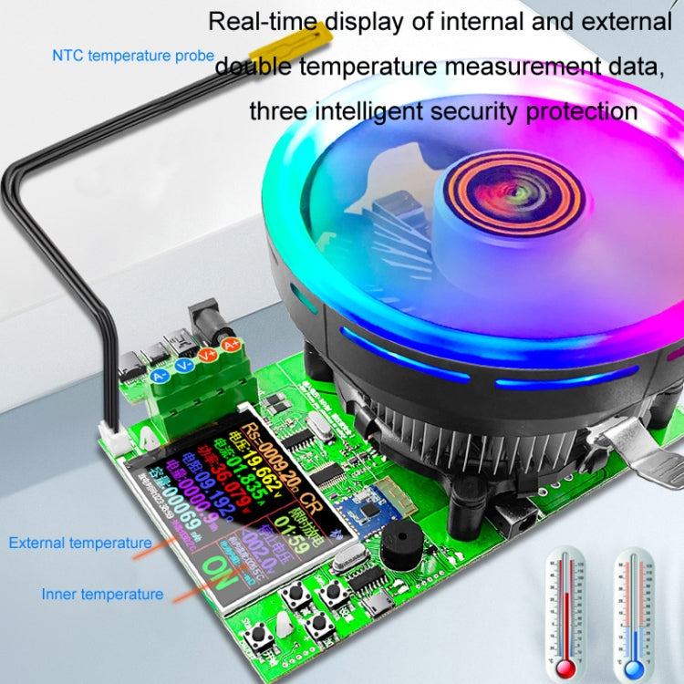 ATORCH Voltage Digitally Controlled Adjustable Constant Current Discharge Load Aging Tester, US Plug(180W DL24P) - Battery & Resistance Tester by PMC TechLife | Online Shopping South Africa | PMC TechLife | Buy Now Pay Later Mobicred