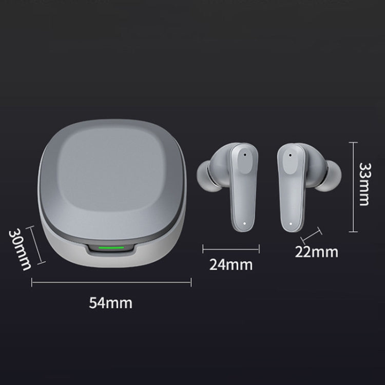 A98 AI Intelligent Translation Wireless Physical Noise Cancellation Bluetooth Earphones(Gray) -  by PMC TechLife | Online Shopping South Africa | PMC TechLife | Buy Now Pay Later Mobicred