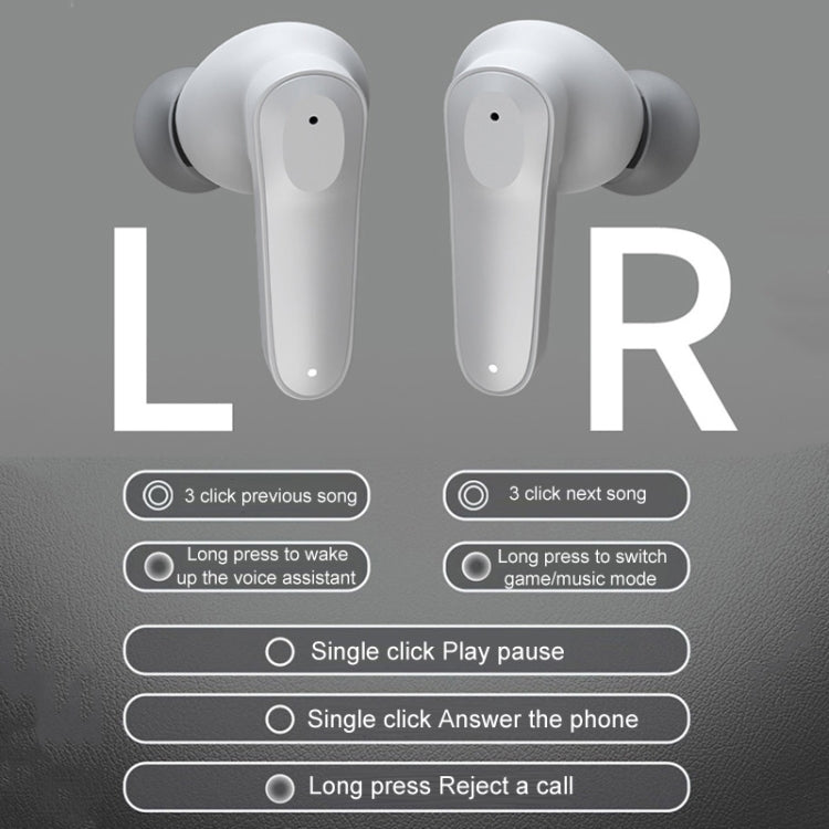 A98 AI Intelligent Translation Wireless Physical Noise Cancellation Bluetooth Earphones(Gray) -  by PMC TechLife | Online Shopping South Africa | PMC TechLife | Buy Now Pay Later Mobicred