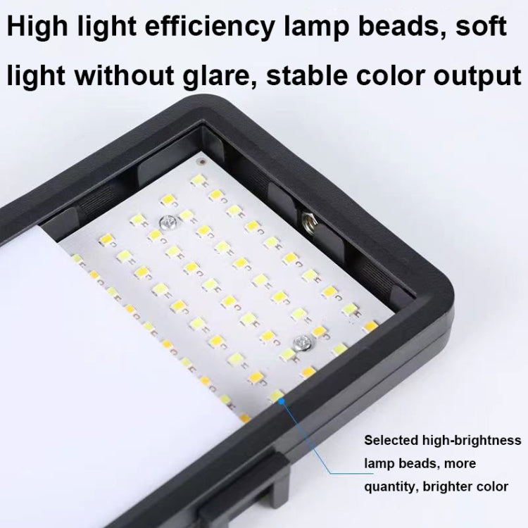 6-inch Light + Gimbal + Telescopic Tripod Desktop Live Square Beauty Fill Light - Selfie Light by PMc TechLife | Online Shopping South Africa | PMc TechLife | Buy Now Pay Later Mobicred