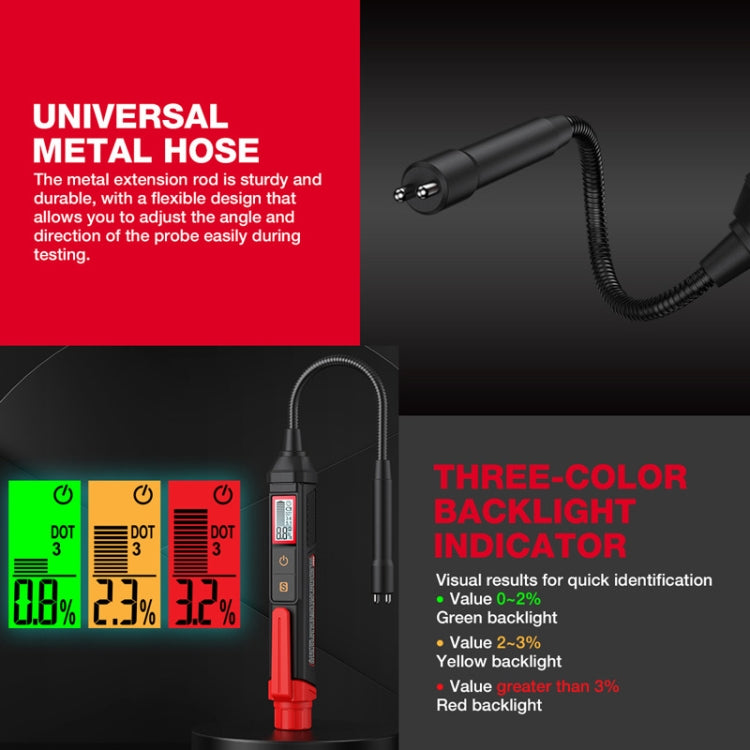 HABOTEST HT663L Motorcycle Vehicle Brake Fluid Moisture Detection Pen - free shipping - PMC Jewellery - Order now!