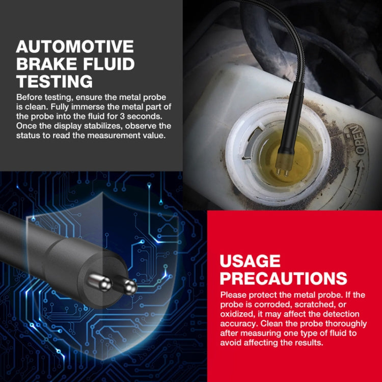 HABOTEST HT663L Motorcycle Vehicle Brake Fluid Moisture Detection Pen - free shipping - PMC Jewellery - Order now!