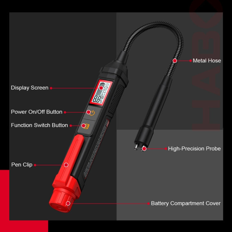 HABOTEST HT663L Motorcycle Vehicle Brake Fluid Moisture Detection Pen - free shipping - PMC Jewellery - Order now!