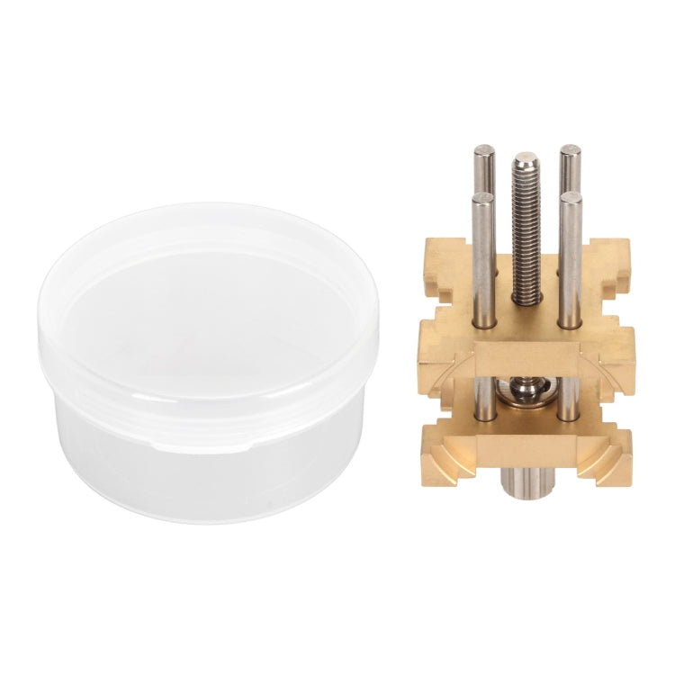 Four-Sided Pure Copper Watch Movement Holder(Yellow) - free shipping - PMC TechLife - Order now!