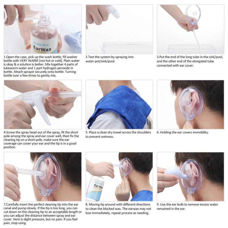 HailiCare 18 In 1 Ear Washer Ear Wax Cleaning Tool For Home Use - free shipping - PMC TechLife - Order now!