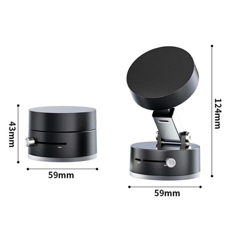 AIMITE P1 Vacuum Adsorption Foldable Suction Cup Car Cell Phone Navigation Holder(White) - Universal Car Holders by AIMITE | Online Shopping South Africa | PMC Jewellery | Buy Now Pay Later Mobicred