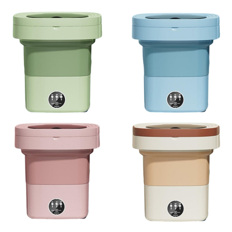 Fully Automatic Mini Foldable Washing Machine With Dehydration Function, Size: UK Plug(Green) - free shipping - PMC TechLife - Order now!