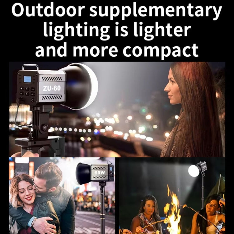 Desiontal ZU-60 60W Hand-Held Camera Light High Power Fill Light, EU Plug, Spec: Standard - free shipping - PMC TechLife - Order now!
