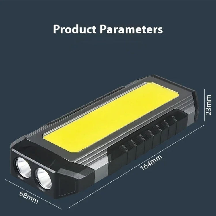 E-SMARTER KXK586 Flat Work Light LED Work Auto Repair Light USB Rechargeable Repair Light With Magnetic Attachment - Other Tools by E-SMARTER | Online Shopping South Africa | PMC Jewellery | Buy Now Pay Later Mobicred