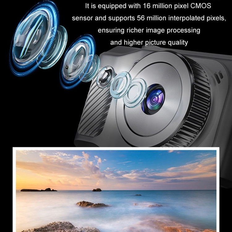 1080P HD Student Retro Digital Card Camera, Color: Black - Video Cameras by PMC TechLife | Online Shopping South Africa | PMC TechLife | Buy Now Pay Later Mobicred