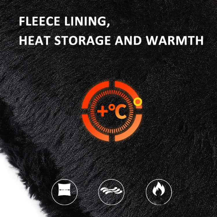 OZERO Women Sheepskin Warm Gloves with Fleece Lining Split Finger Elasticated Gloves, Size: M(Red) - Full Finger Gloves by OZERO | Online Shopping South Africa | PMC TechLife | Buy Now Pay Later Mobicred