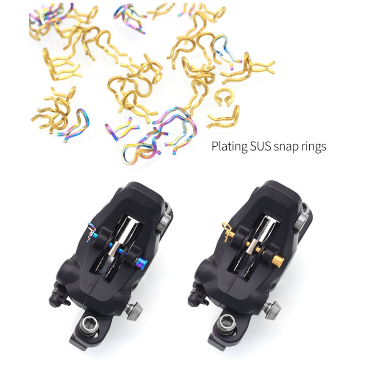 Mountain Road Bicycle Titanium Alloy Clip Pad Latch With Retaining Spring, Color: Pin + Circlip Titanium - Bicycle Brake Parts by PMc TechLife | Online Shopping South Africa | PMc TechLife | Buy Now Pay Later Mobicred