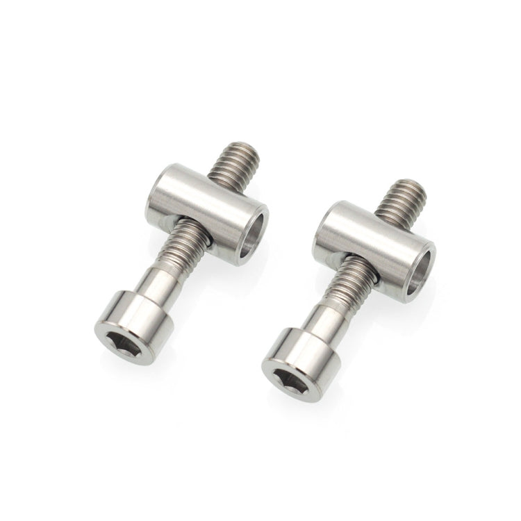 Bicycle Titanium Alloy Seat Post Locking Screws, Color: M6x30 Titanium - Bicycle Saddle by PMC TechLife | Online Shopping South Africa | PMC TechLife | Buy Now Pay Later Mobicred